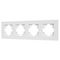 Рамка пластиковая FRM-PERIO-PL-4-WH Arlight 049758