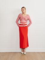 ТОП-БОДИ С УЗЛОМ DRAPE PINK