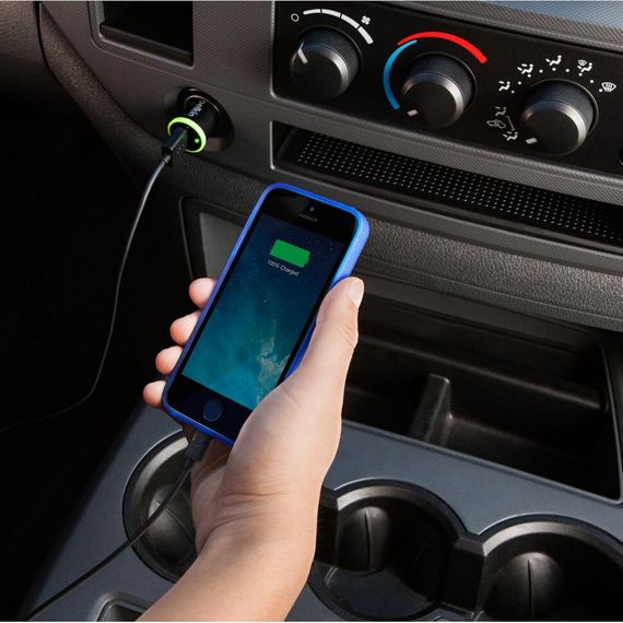 Автомобильное зарядное устройство Belkin (F8J014btPUR), фиолетовый