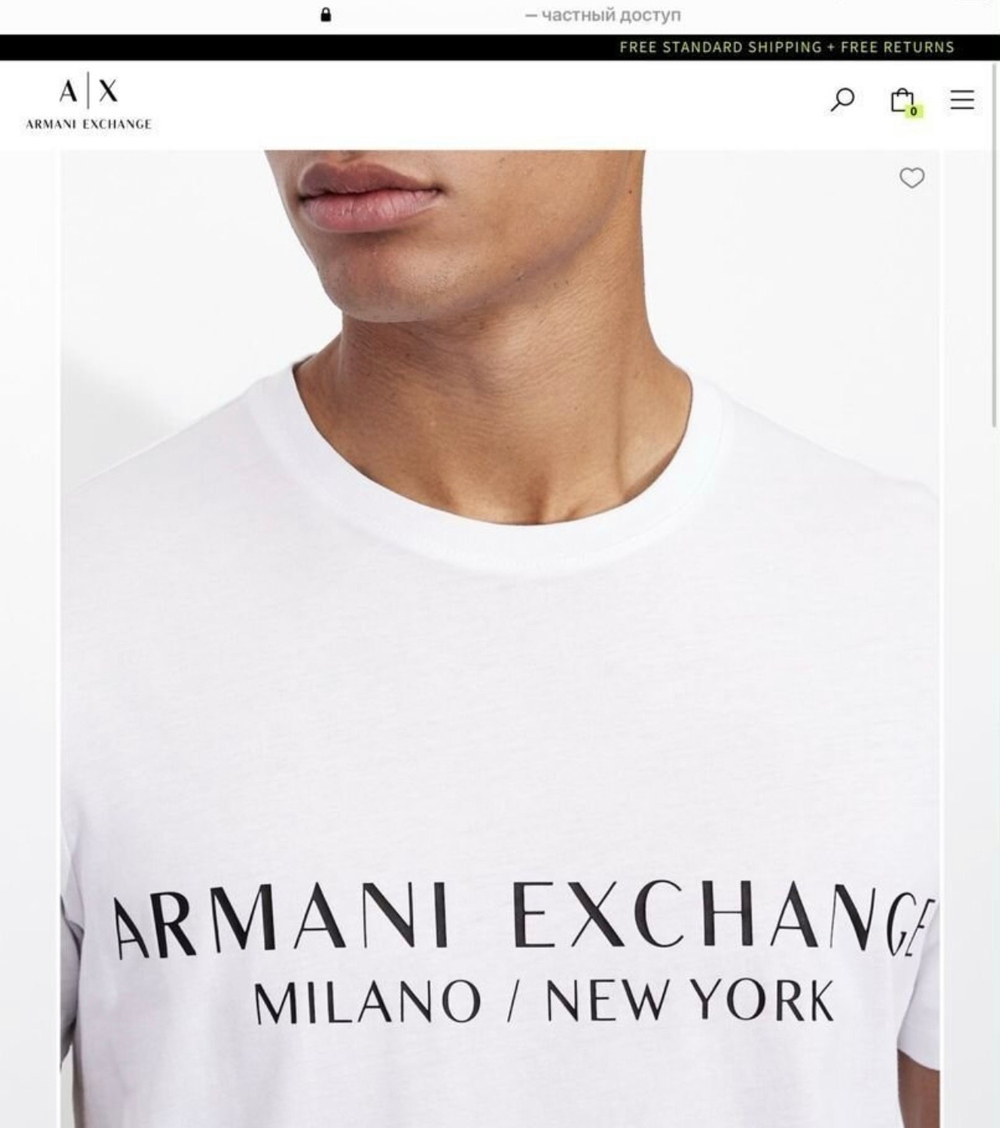 Футболка Armani Exchange премиум