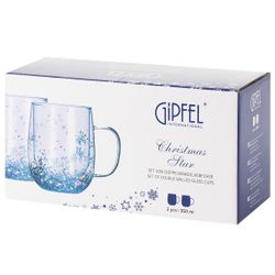 Набор чашек Gipfel Christmas Star 52093 350 мл 2 предмета