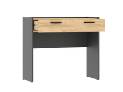 НМ 011.40 Стол туалетный Оттавия Антрацит/Дуб золотой