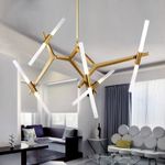 Люстра Agnes 10 gold