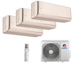 Мульти сплит-системы Gree на 3 комнаты (25+25+25 кв.м.) Airy champagne