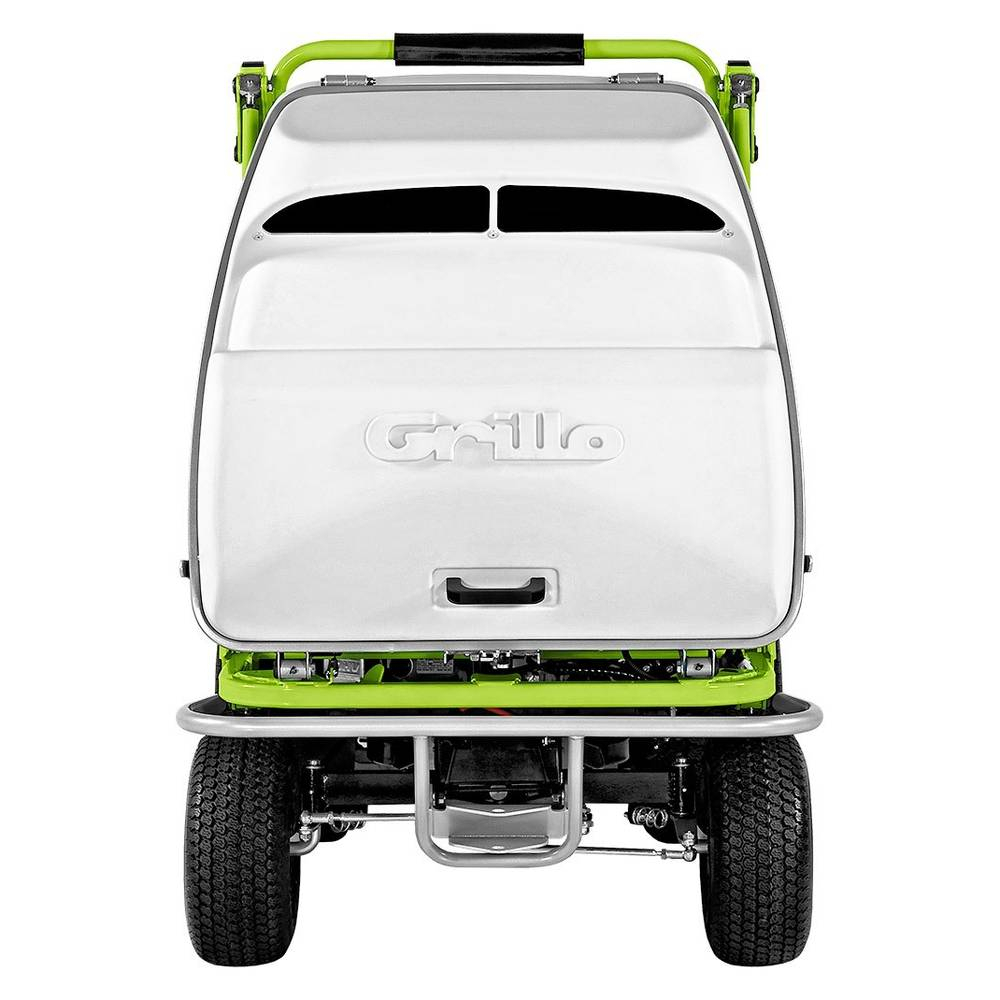 Grillo Садовый райдер FD 450 c фронтальной декой и встроенным травосборником