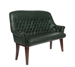 Диван Zurich BD зелёная кожа