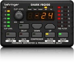 Behringer FBQ100 подавитель обратной связи, 8 FBQ-фильтров, микрофонный предусилитель, задержка, noise gate, компрессор