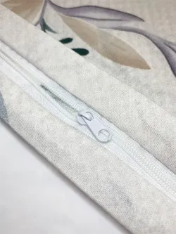 Наволочка 1шт перкаль Сказка "Хлопок" 45x45 см на молнии