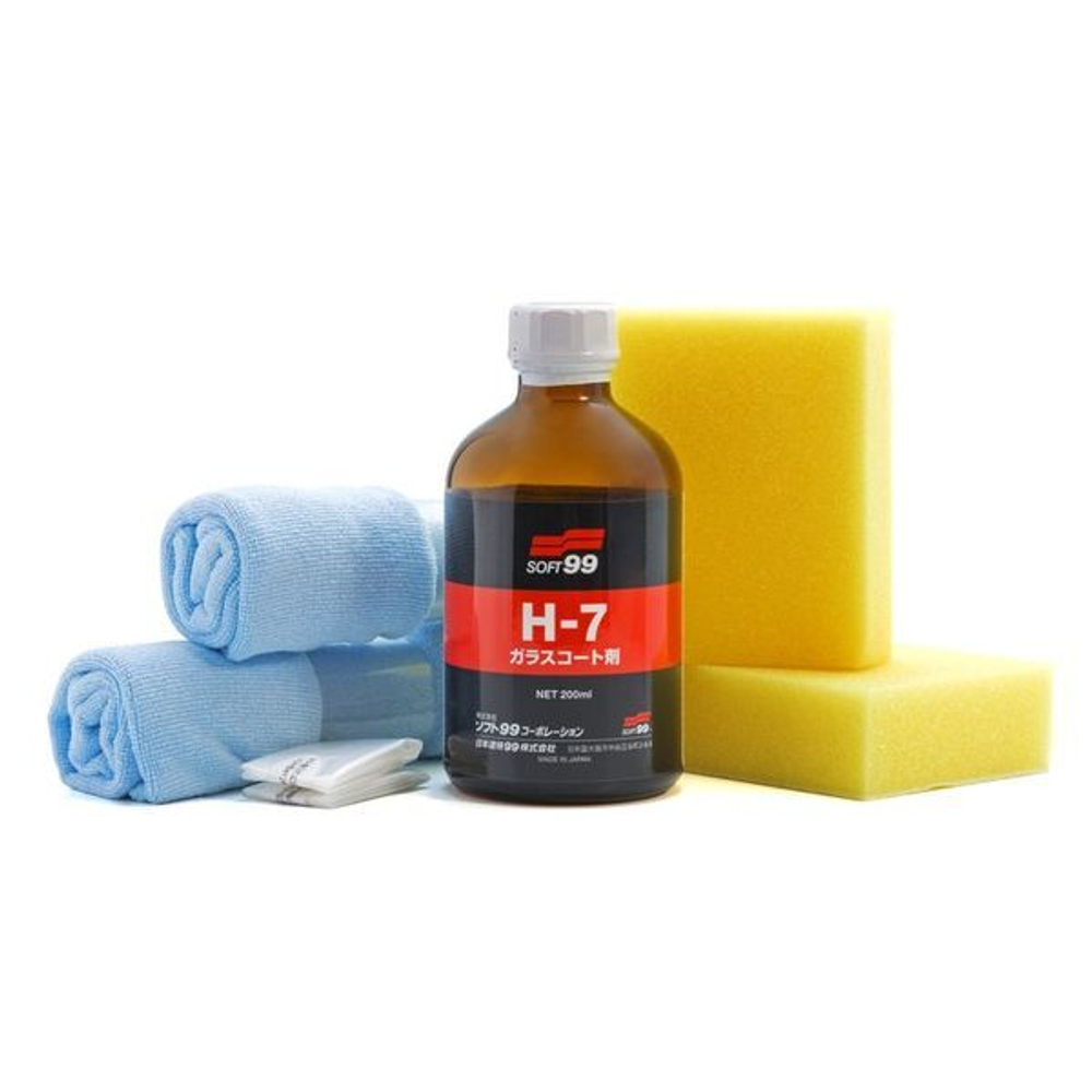 Покрытие для кузова жидкое стекло Soft99 H-7, 200 мл 10084