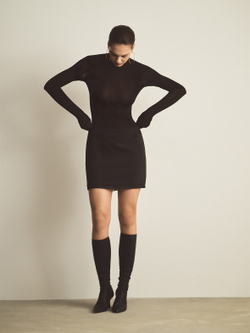 Боди из трикотажа с открытой спиной