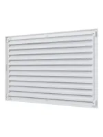 РЕШЕТКА ВЕНТИЛЯЦ. РАЗЪЕМНАЯ С СЕТКОЙ 300 Х 200 ММ ПЛАСТ. (1/50) "ЭРА" 241382