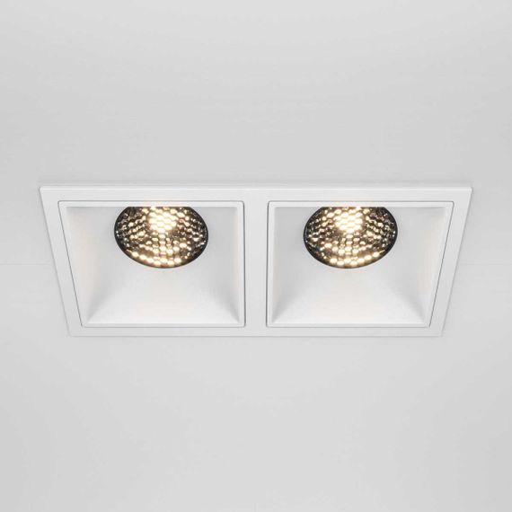 Встраиваемый светильник Maytoni Technical DL043-02-15W3K-SQ-W