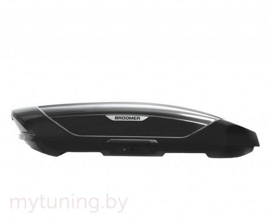 Автобокс Broomer Venture L (430 л.) АБС/ПММА (чёрный глянец)