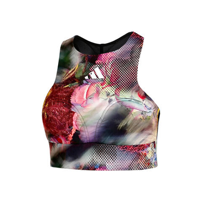 Женская теннисная майка adidas Melbourne Crop Top Tank Top Women - Multicoloured