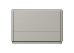 Комод Tammi 3 ящика ширина 120 см (серо-бежевый)