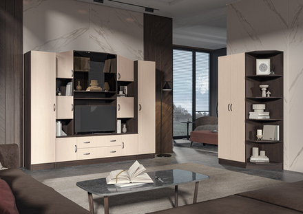 Модульная гостиная "Макарена ЛДСП"