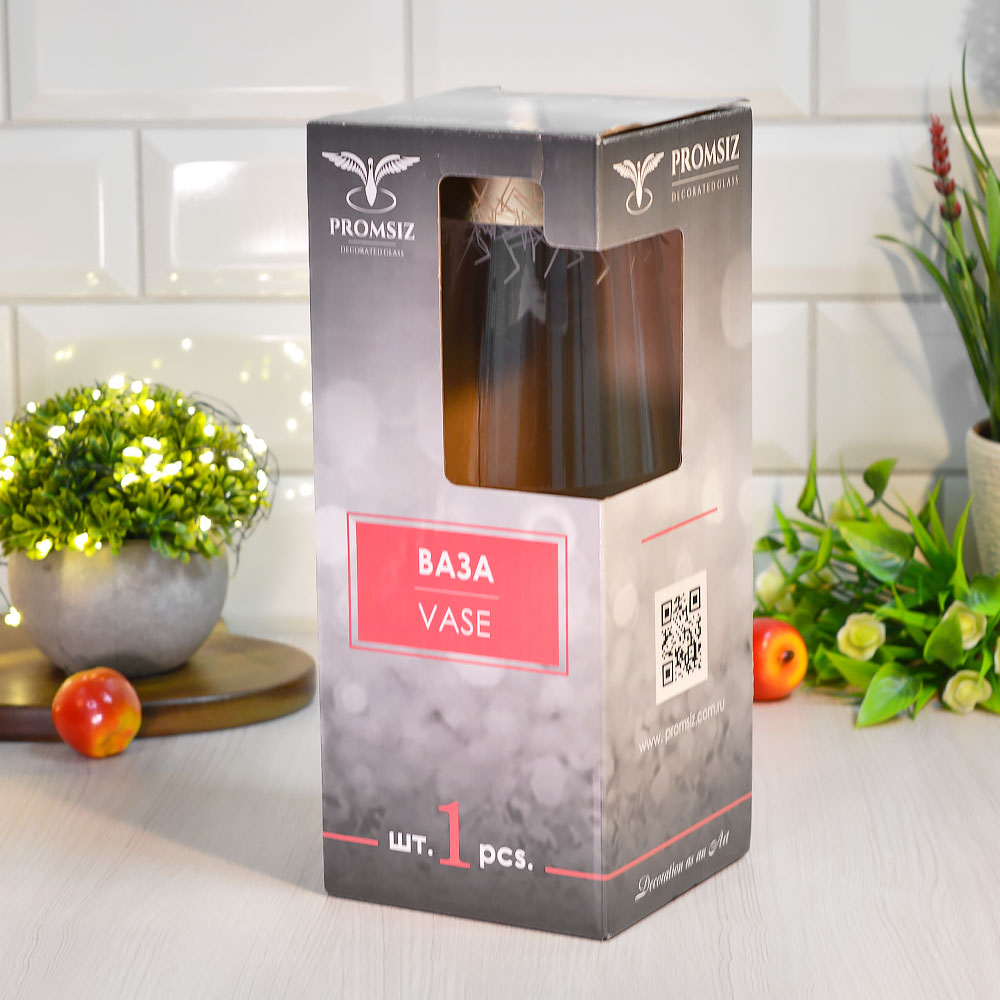 Ваза для цветов "Матрица" 26см