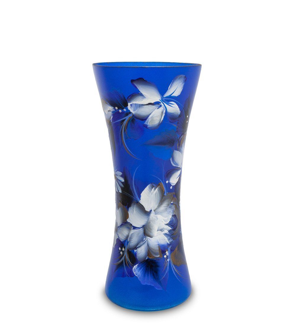 VZ-554 Ваза стеклянная «Жостово» h-300 (конус)