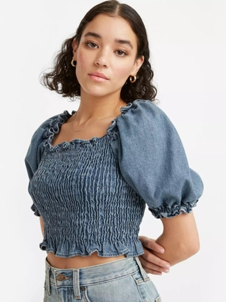 Блуза женская LEVI'S Rey Smocked Ss Blouse