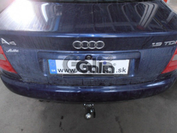 Фаркоп оцинкованный Galia A035A для Audi A4 седан/универсал 1994-2000(паспорт и сертификат в комплекте)(без электрики)