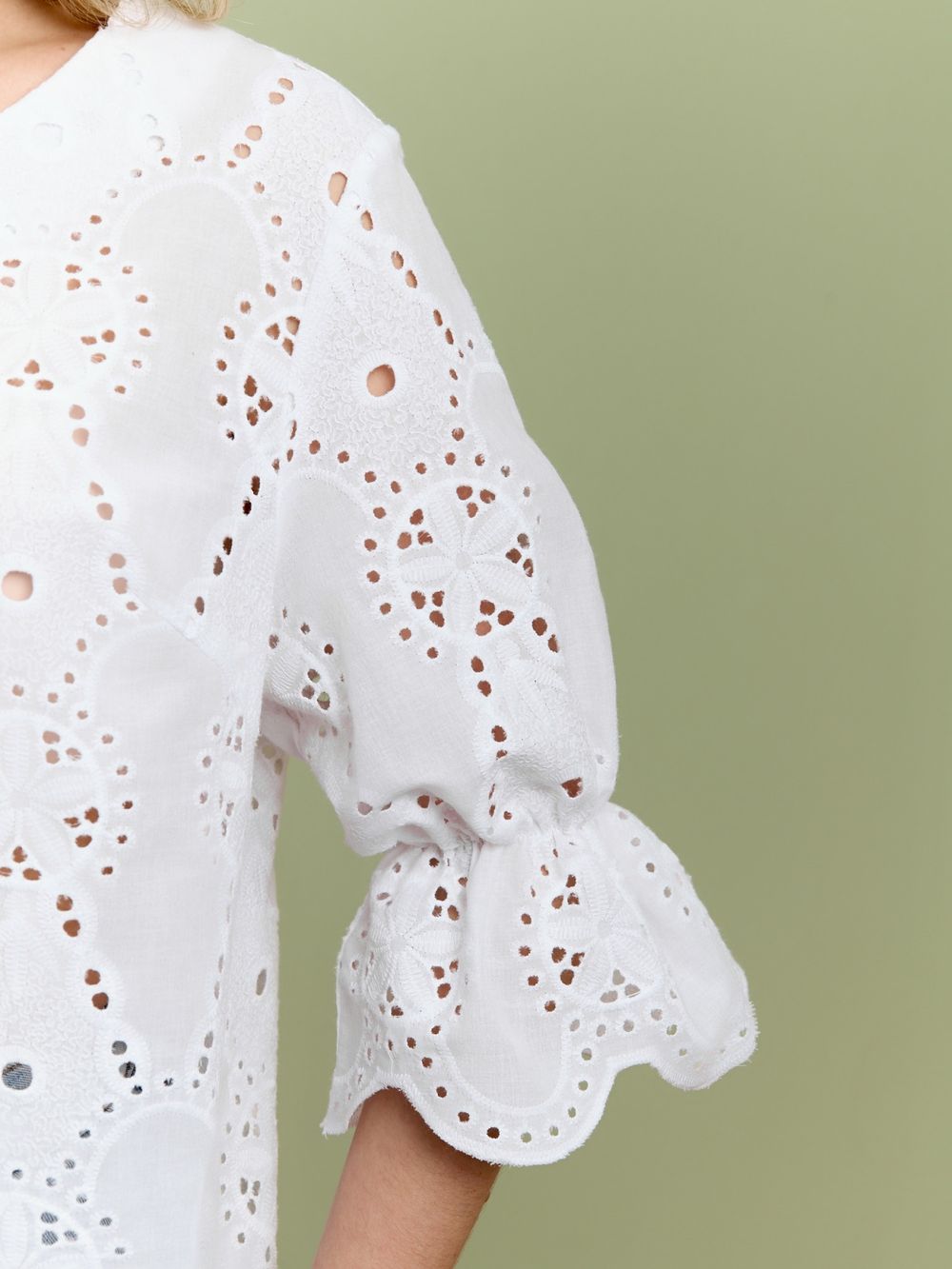 Блузка Милица-1 Виотекс БЕЛЫЙ -4