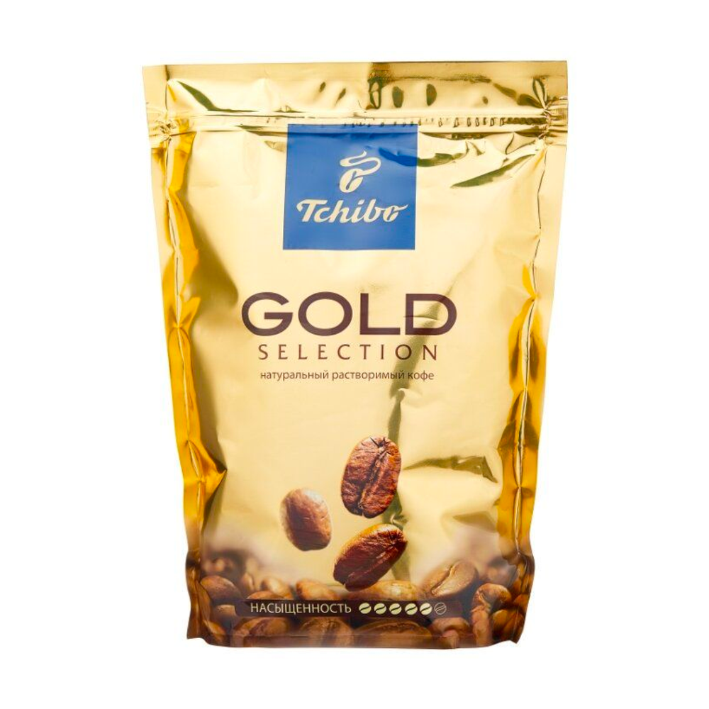 Кофе растворимый Tchibo Gold Selection, 150 г, пакет