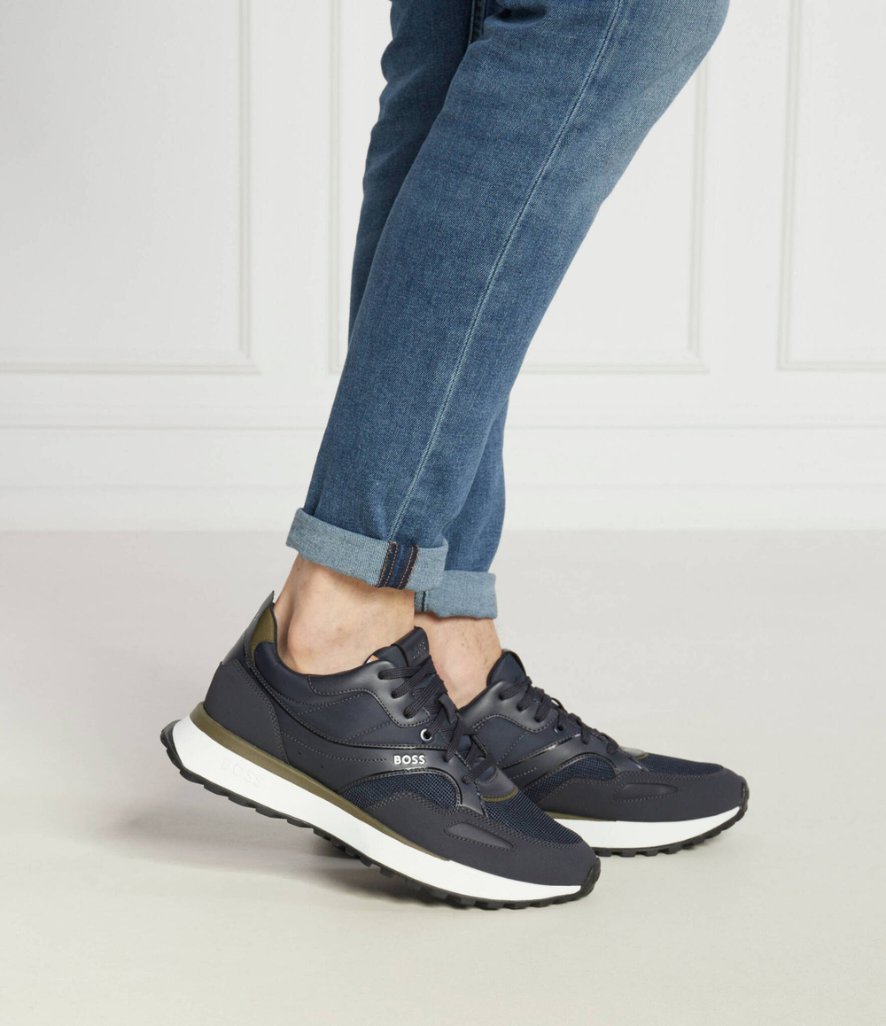 Кроссовки Jonah Runn mxpr N BOSS BLACK - темно-синий(50503949)