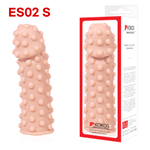 Насадка на пенис EXTREME SLEEVE телесная с шипами KOKOS ES-02-S