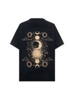 Футболка Boho в черном цвете