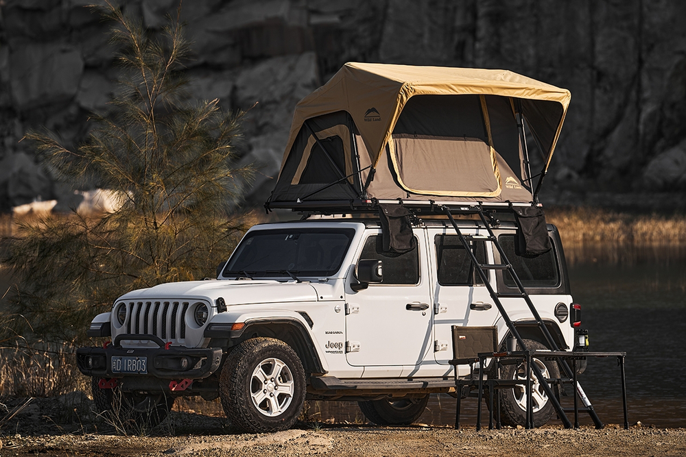 Палатка на крышу автомобиля Wild Land Normandy Auto 120 pro