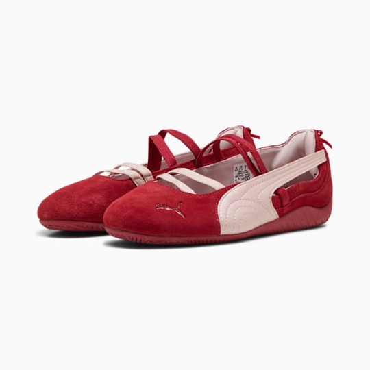 PUMA Балетные туфли Speedcat Lovelace, темно-бордовый