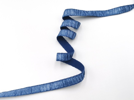 Бретелечная резинка со сборкой и блеском, 15 мм, вечерние сумерки, (Арт: BR960/15-141), м