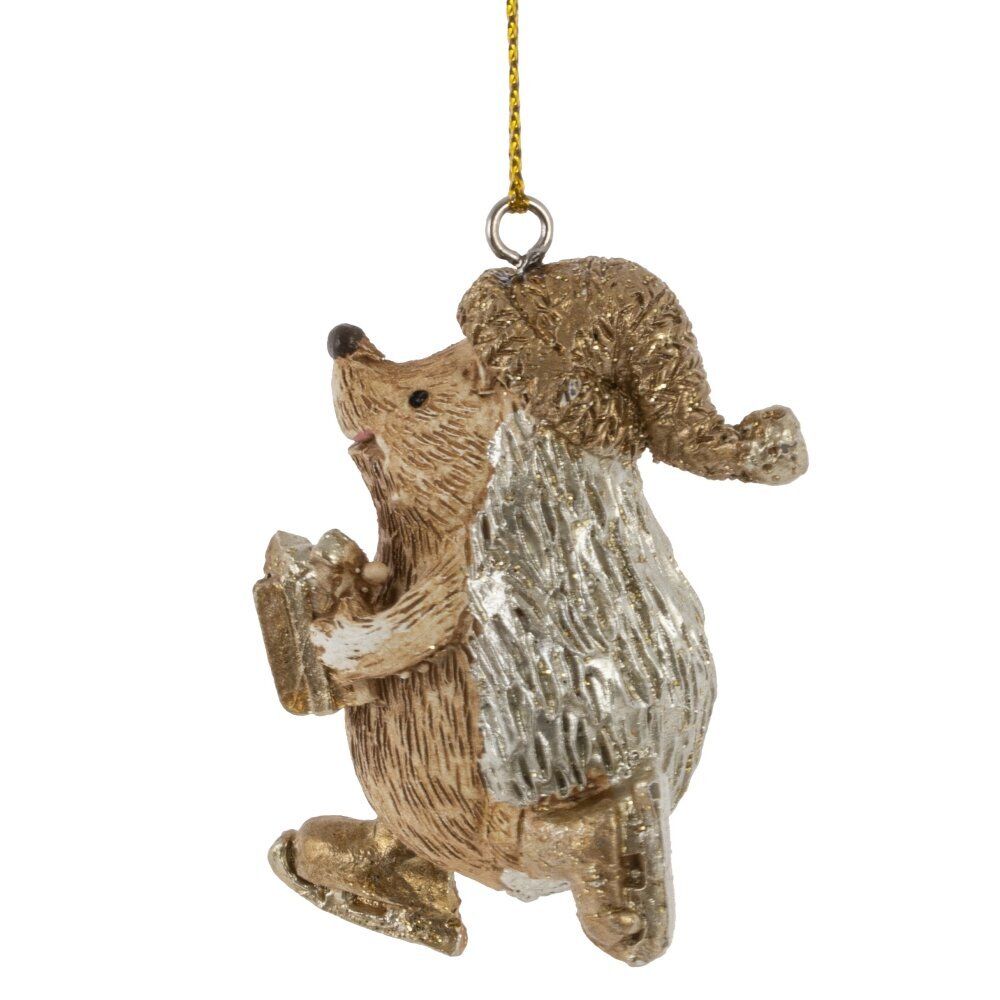 GAEM Изделие декоративное подвесное "Ёжик", L3,5 W3,5 H5,5 см, 2в.
