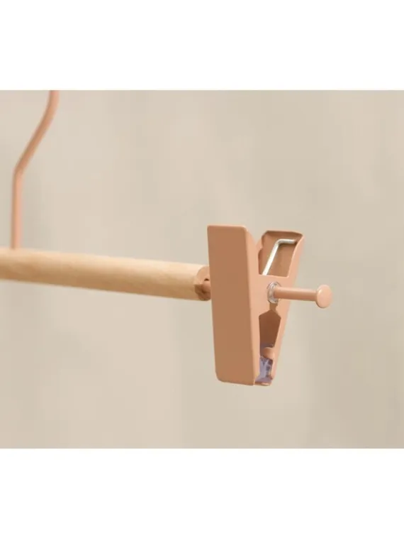 Вешалка для брюк и юбок SAVANNA Wood, 28×13×2,8 см, цвет розовый