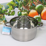 Набор посуды из нержавеющей стали EMMA 3 предмета (3 кастрюли 1,9л, 2,7л, 3,6л), DH14-3