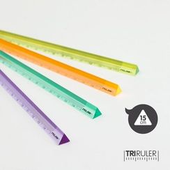 Xətkeş \ линейка TRIANGULAR 15cm RULERS NEW LOOK