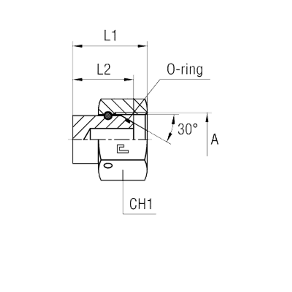 Заглушка V (Г) BSP 1.1/2