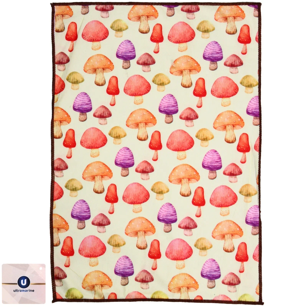 Полотенце кухонное «Flavor - Грибочки» 40*57 см, микрофибра 200 гр/м2