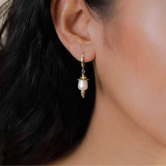 Серьги Franck Herval, Jeanne, с жемчугом, FH26.1-12-70108 (белый)