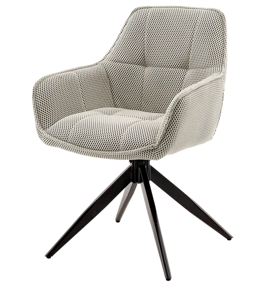 Крутящийся стул Alba бежевый ткань Sonic