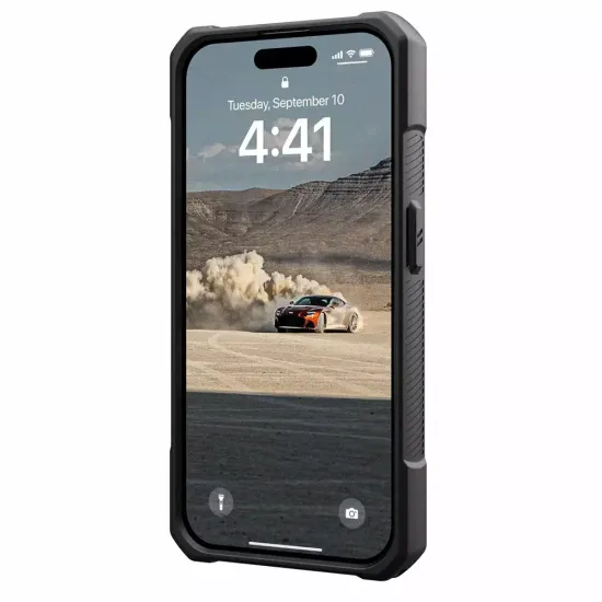 Чехол Uag Monarch для iPhone 15 Pro 6.1", цвет карбон (Carbon Fiber)