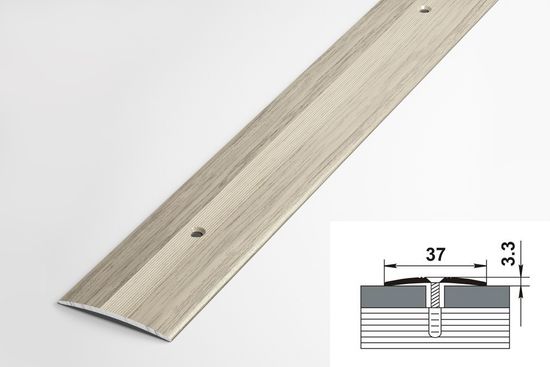 Порог ПС 03.900.089 37 мм КЛЕН БЕЛЕНЫЙ