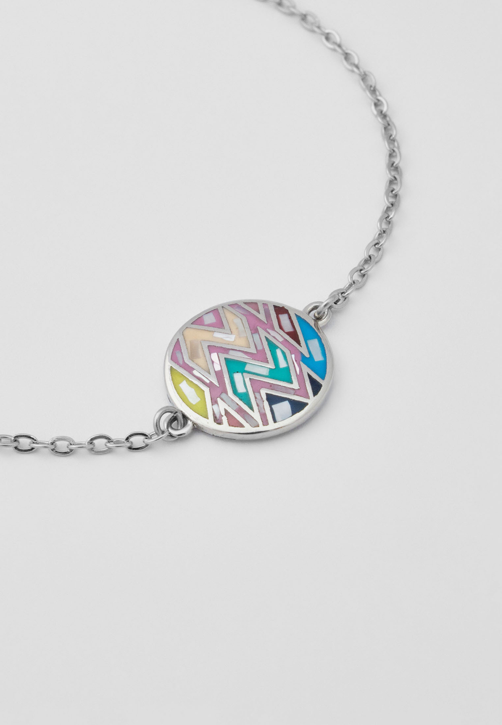 Браслет SOROKONOZHKA PURPLE STEEL