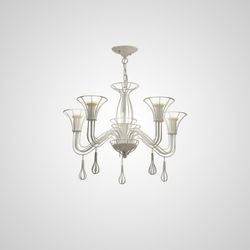 Подвесная Люстра Cast 5 White By Imperiumloft