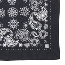 Бандана классическая большой огурец (156)