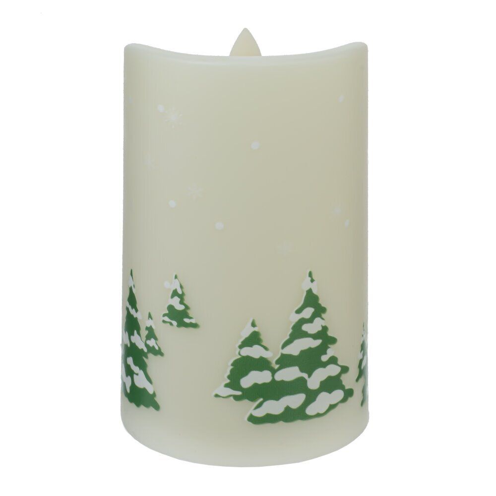 GAEM Изделие декоративное "Свеча" (подсвет, AAAх3 н/п) L7,5 W7,5 H12,5 см, 2в.