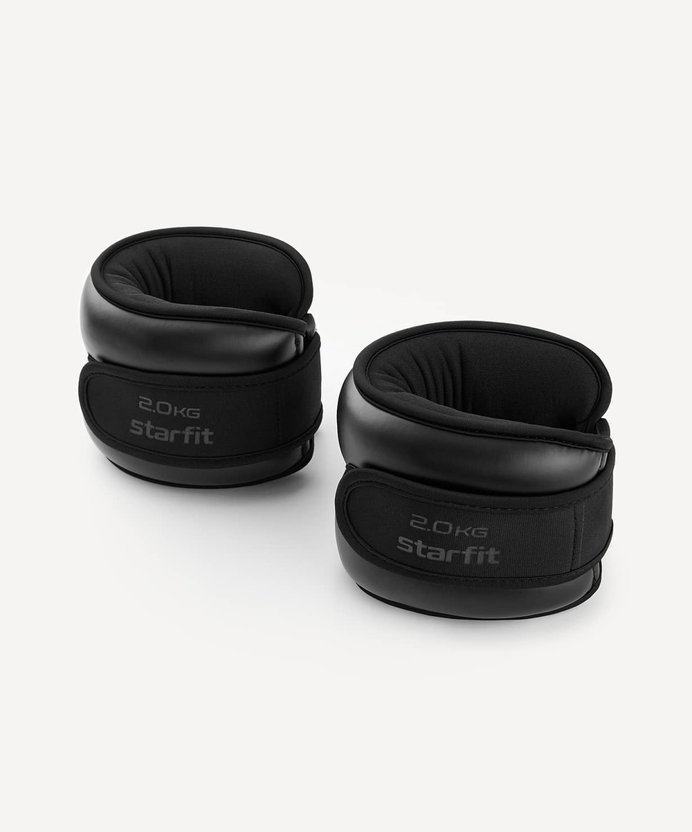 Утяжелители WT-701, 2 кг, черный