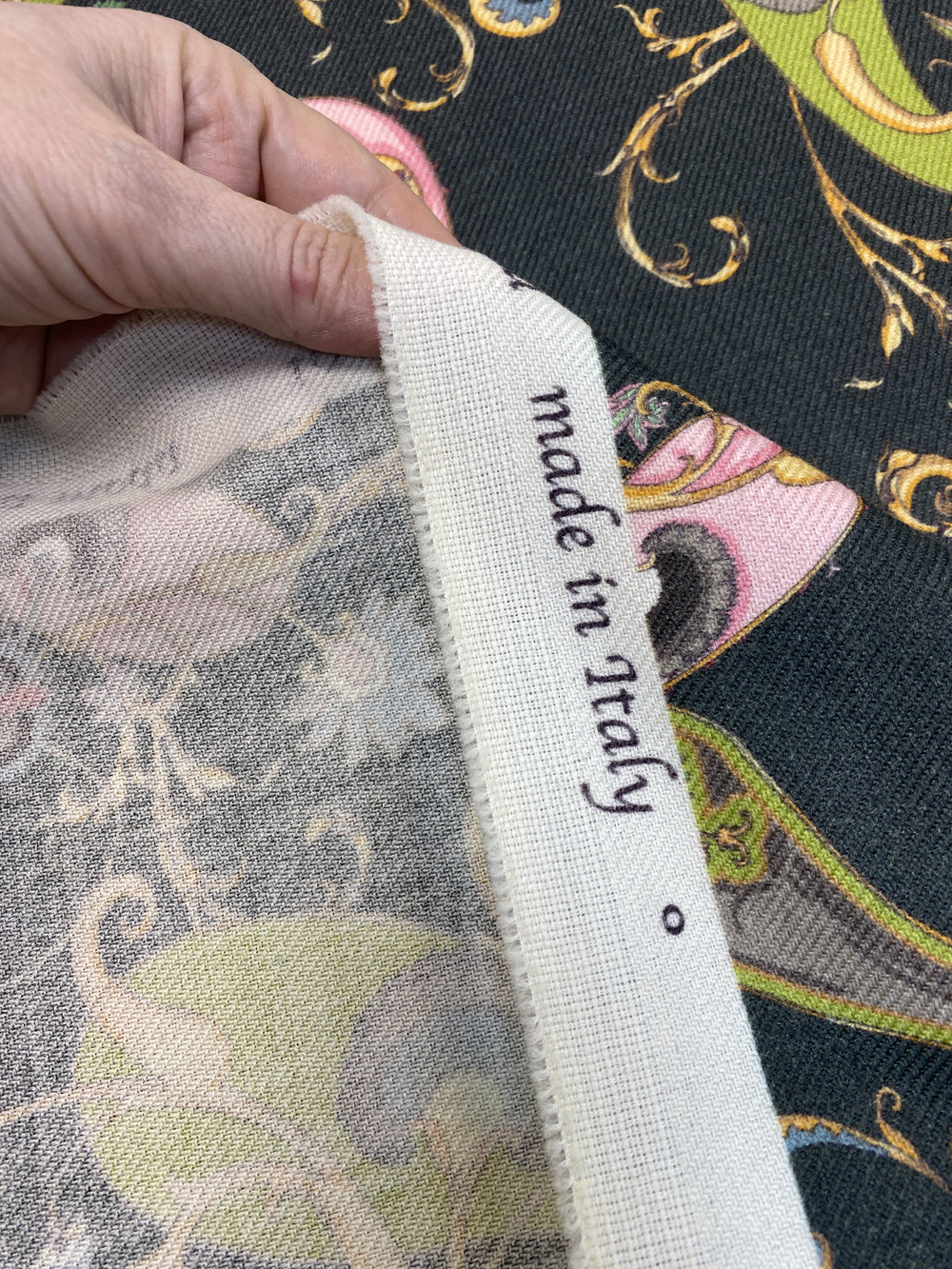 Ткань костюмная (Италия) 100% шерсть ш-150см цена за 1 м