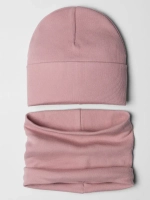 Шапка детская со снудом на осень