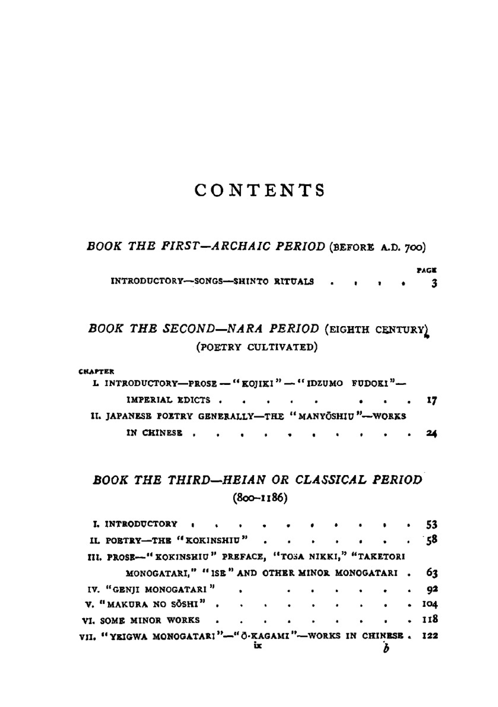 A history of Japanese literature | W G. Aston